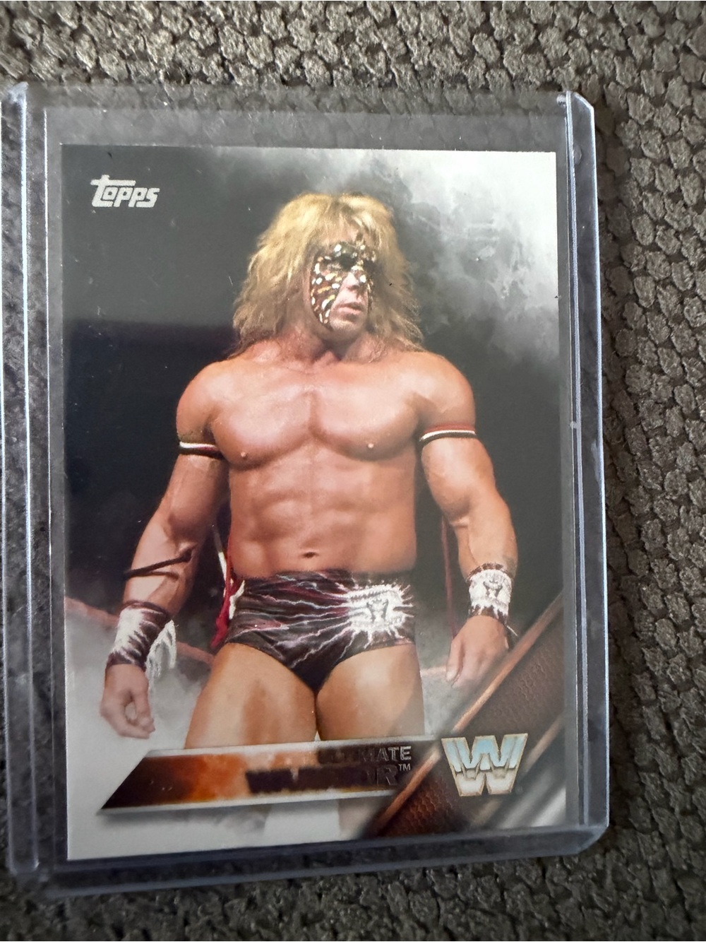 Ultimate Warrior Legend Topps Wrestling Trading Card